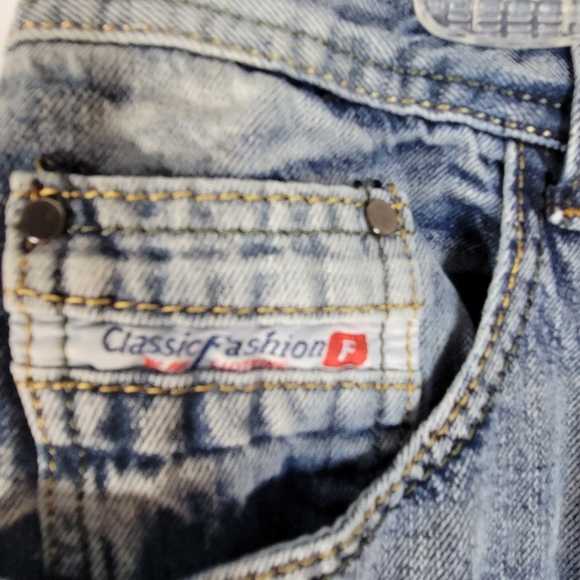 Mens Classic Fashion Wear Clothing Destressed Jeans Size 42 - Picture 6 of 14